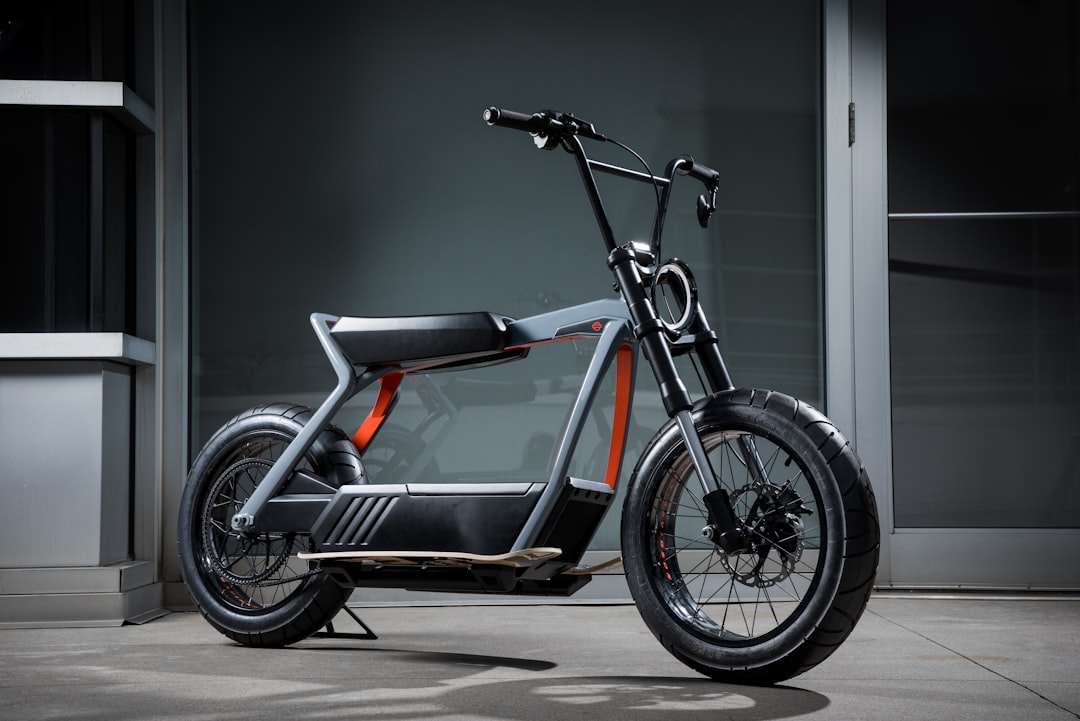 Photo Electric motorcycle