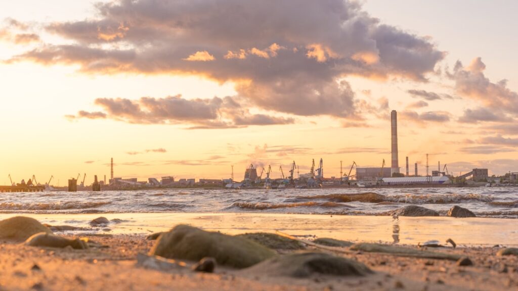 Photo Industrial landscape