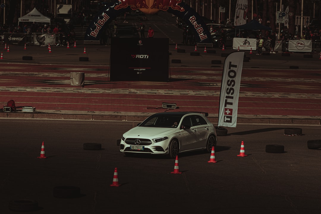 Photo city car testing