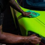 Photo car paint care